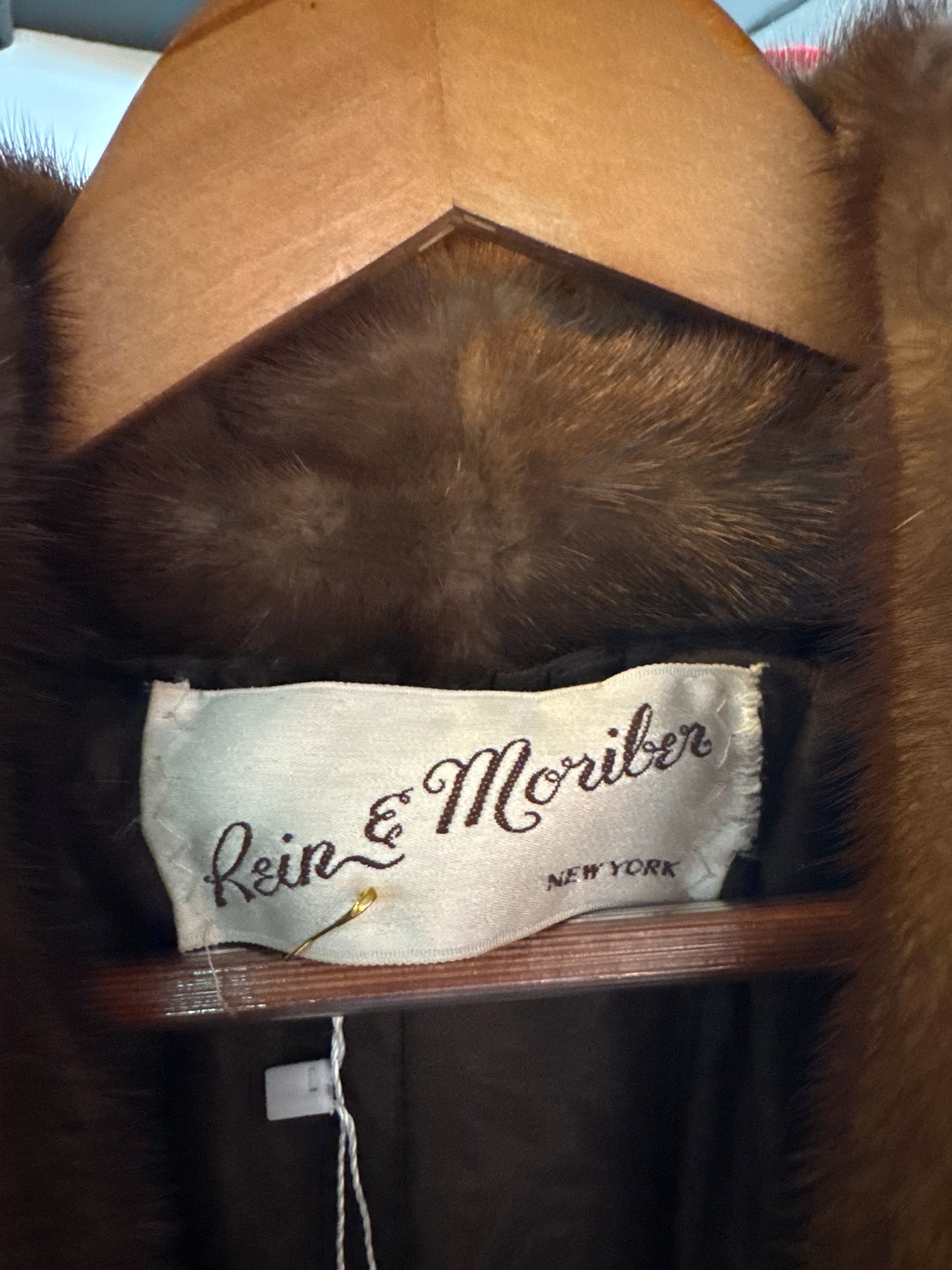 Vintage 1970s Rein & Moriber Sable Mink Coat — Full Length Luxury Outerwear