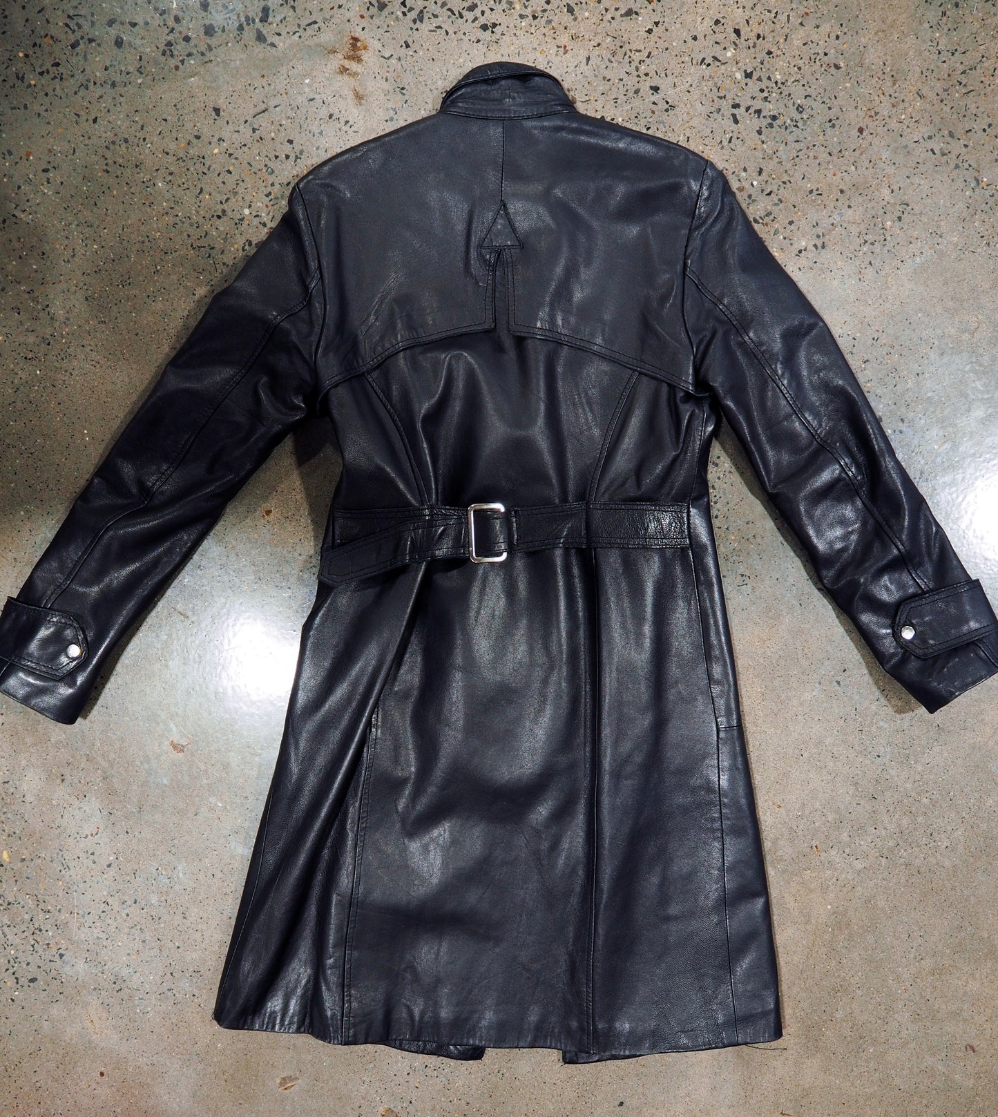 Lili Rose Leather Trench