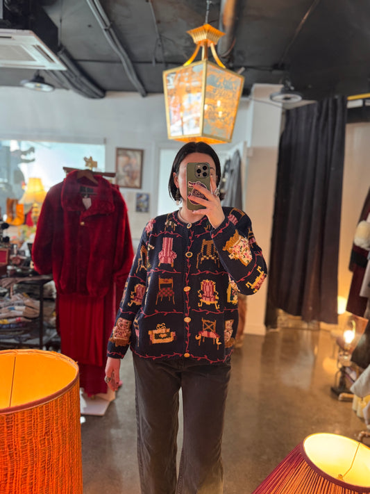 Eagles Eye Chair Sweater