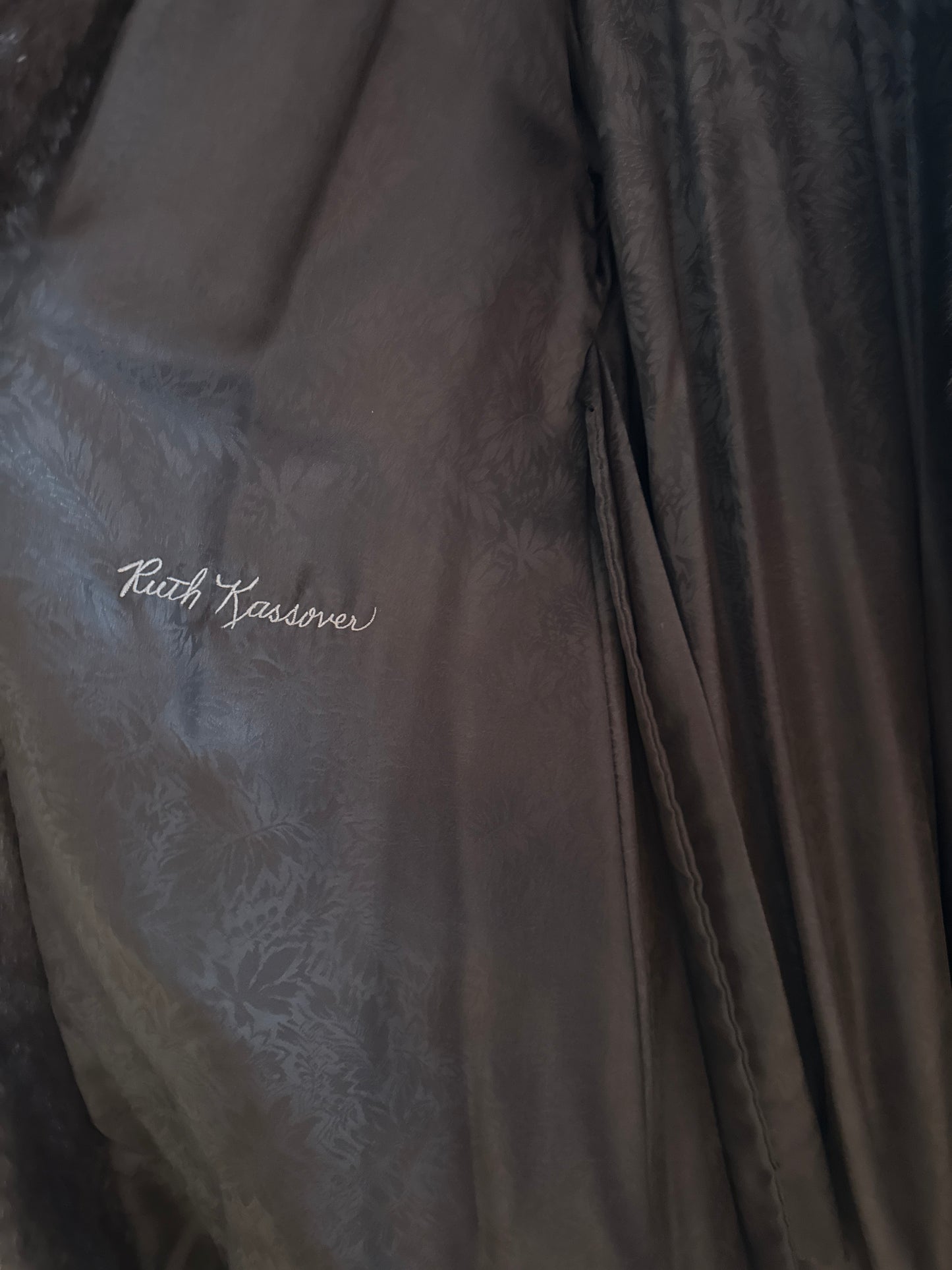 Vintage 1970s Rein & Moriber Sable Mink Coat — Full Length Luxury Outerwear