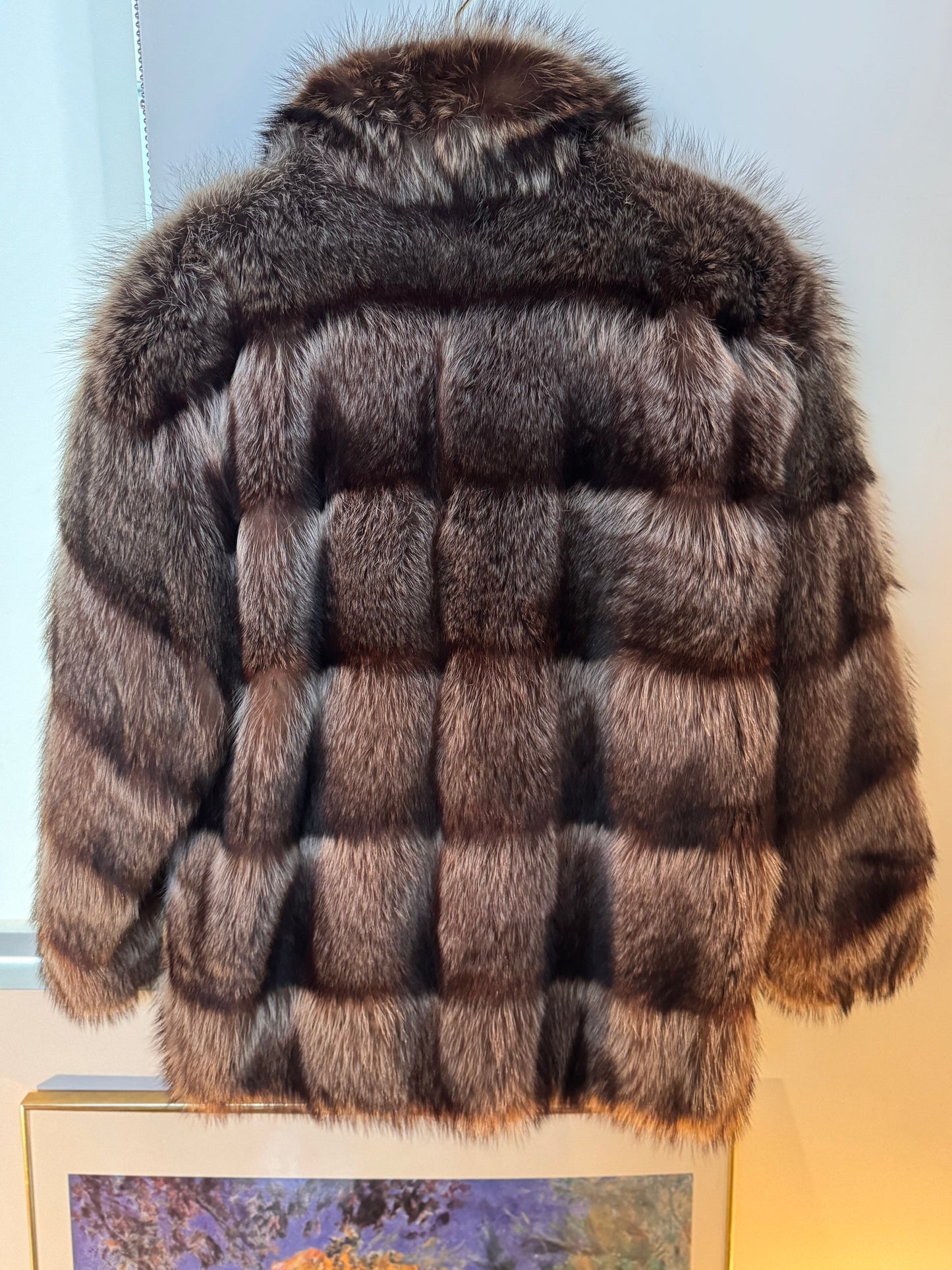 Vintage 1970s Raccoon Fur Zip Up Jacket — Statement Luxury Outerwear