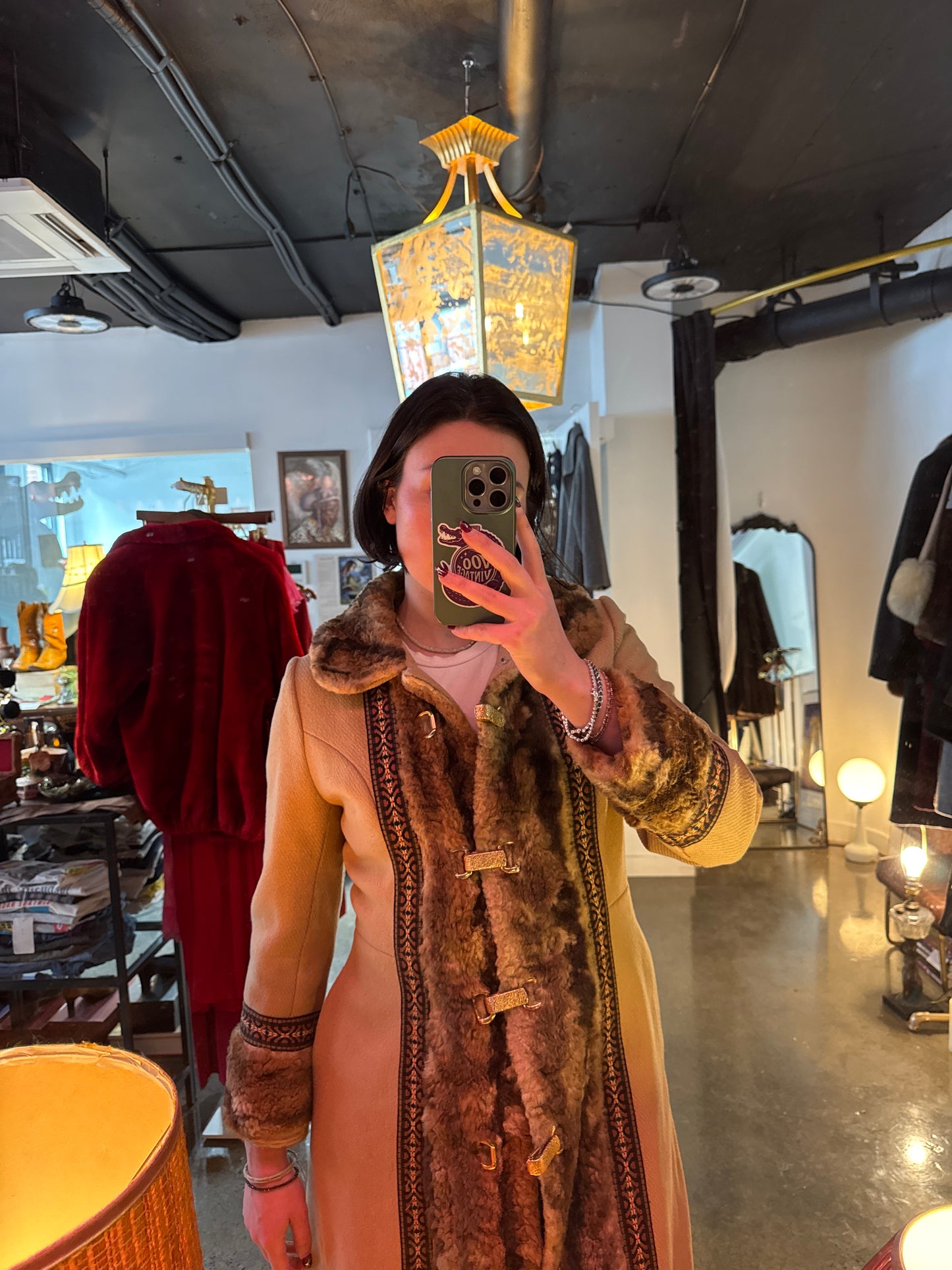 Vintage 1950s Peck and Peck Wool Coat — Classic Structured Outerwear