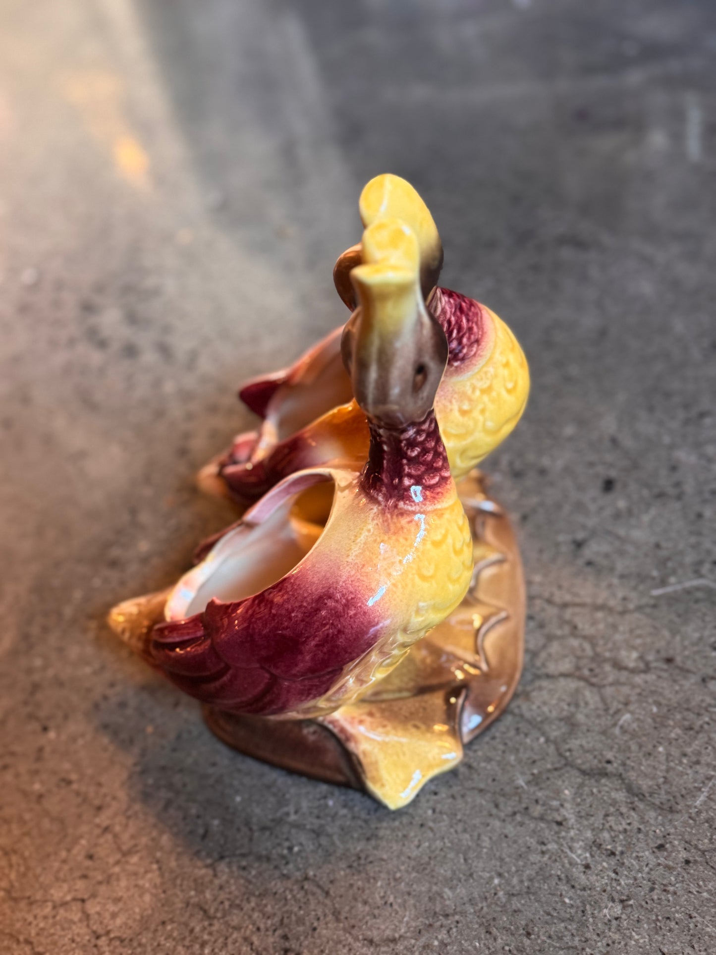 Kissing Duck Planter