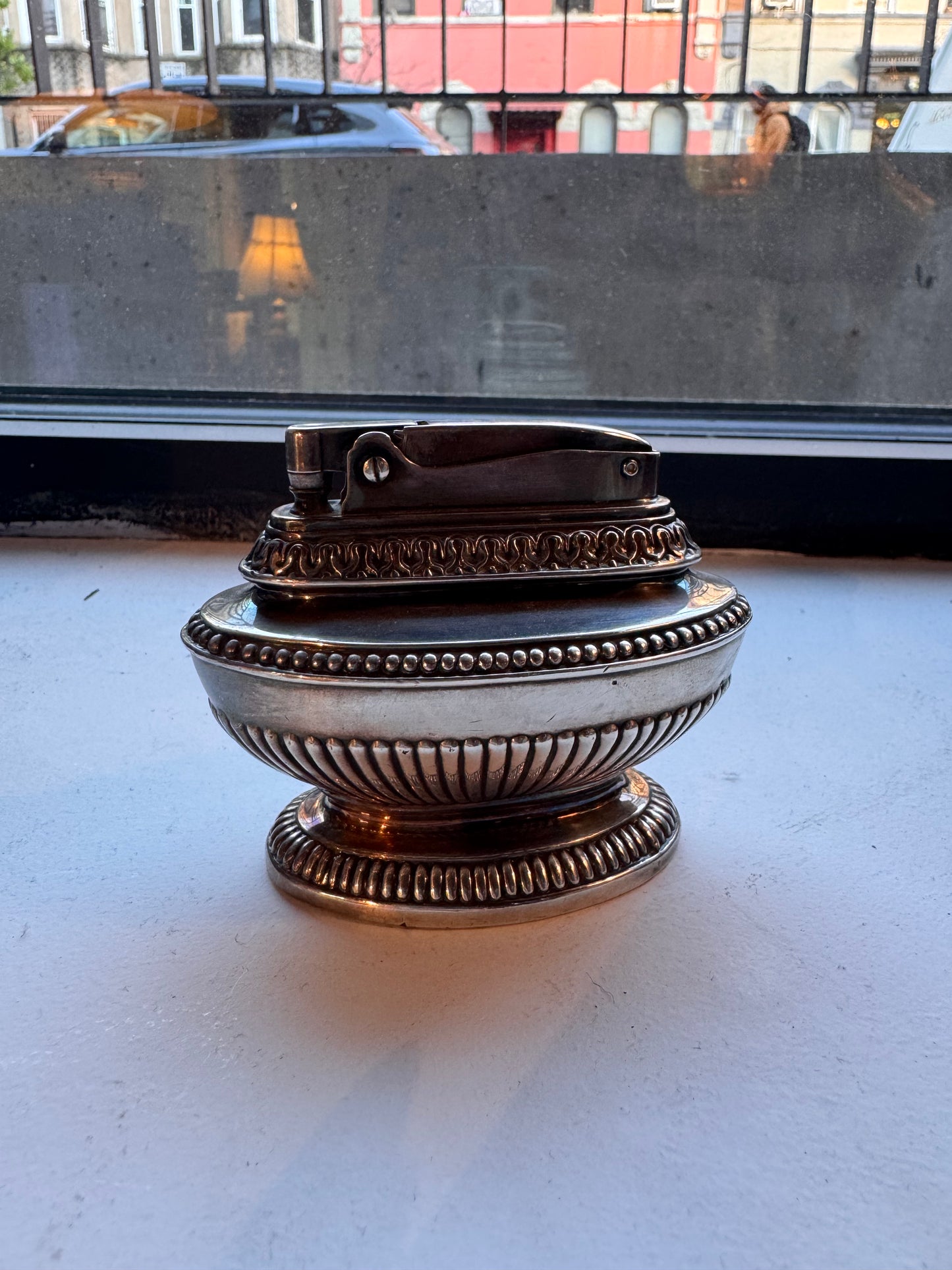 Silver Table Lighter